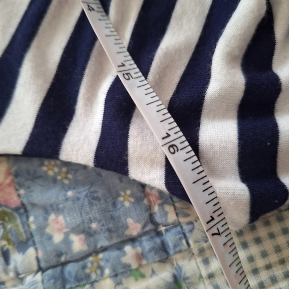 SPENSE Tank Dress Stretchy Casual Blue & White Stripes-Large - Picture 6 of 10